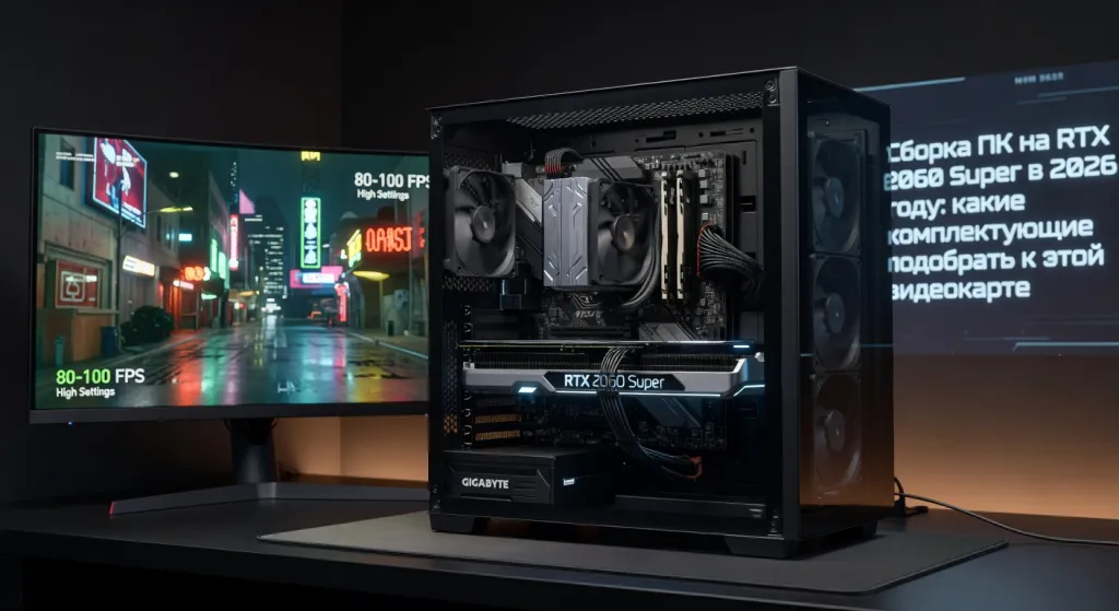 Сборка ПК на RTX 2060 Super в 2026 году: какие комплектующие подобрать к этой видеокарте