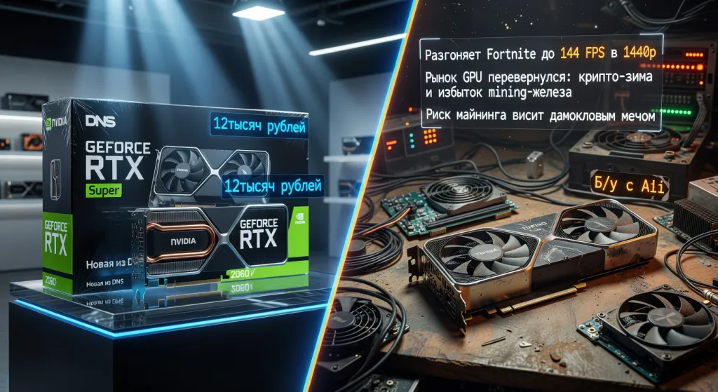 Где купить RTX 2060 Super дешевле всего: новый или б/у — что выгоднее в текущих реалиях